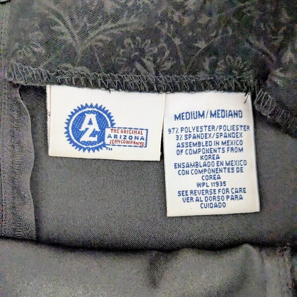 ARIZONA JEAN COMPANY Women's Wide Strap Textured Dress  Size M  Black - Picture 5 of 5